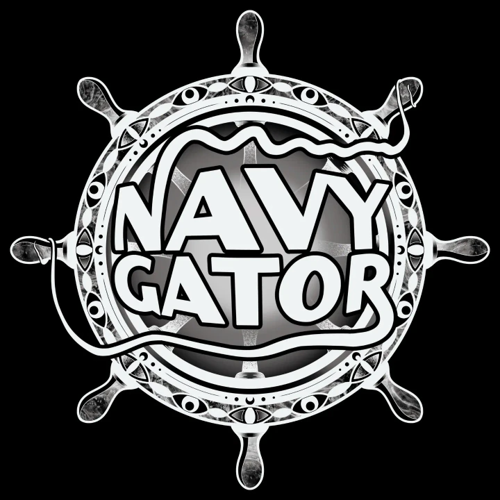 Navy Gator artist logo